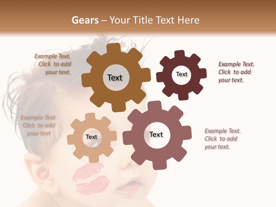 Nice Close Kiss PowerPoint Template