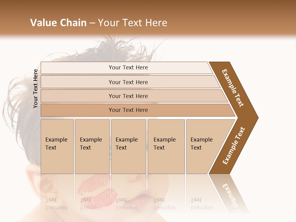 Nice Close Kiss PowerPoint Template