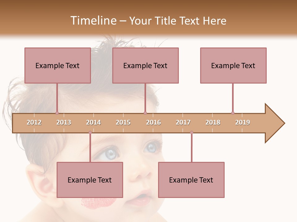 Nice Close Kiss PowerPoint Template