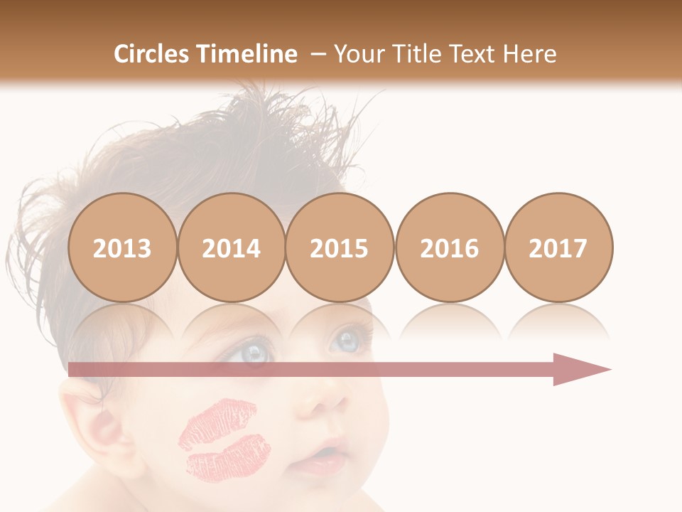 Nice Close Kiss PowerPoint Template