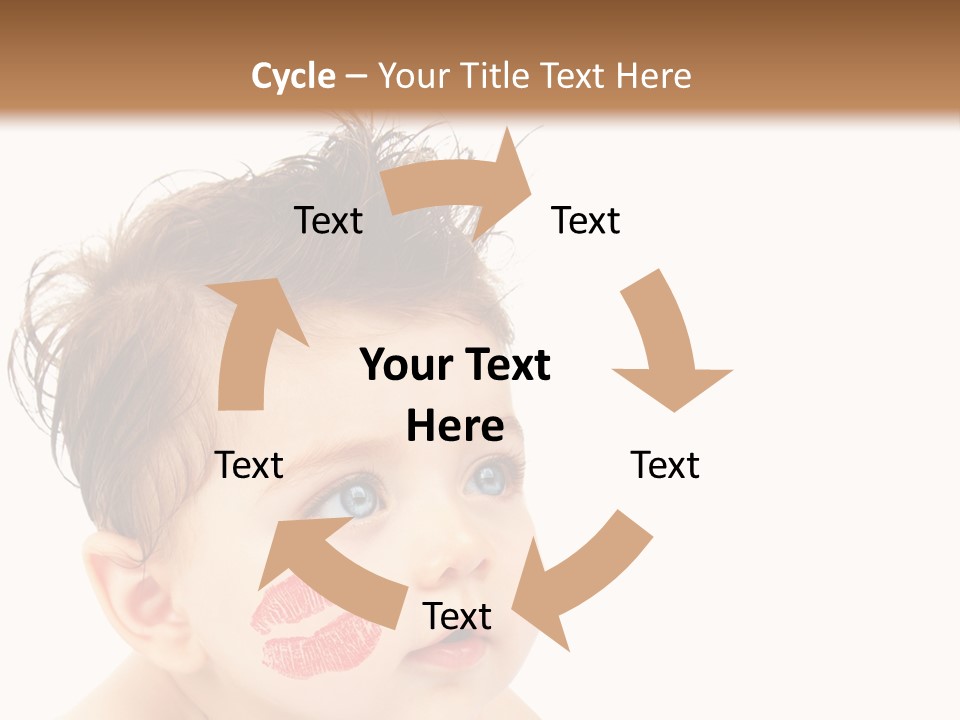 Nice Close Kiss PowerPoint Template