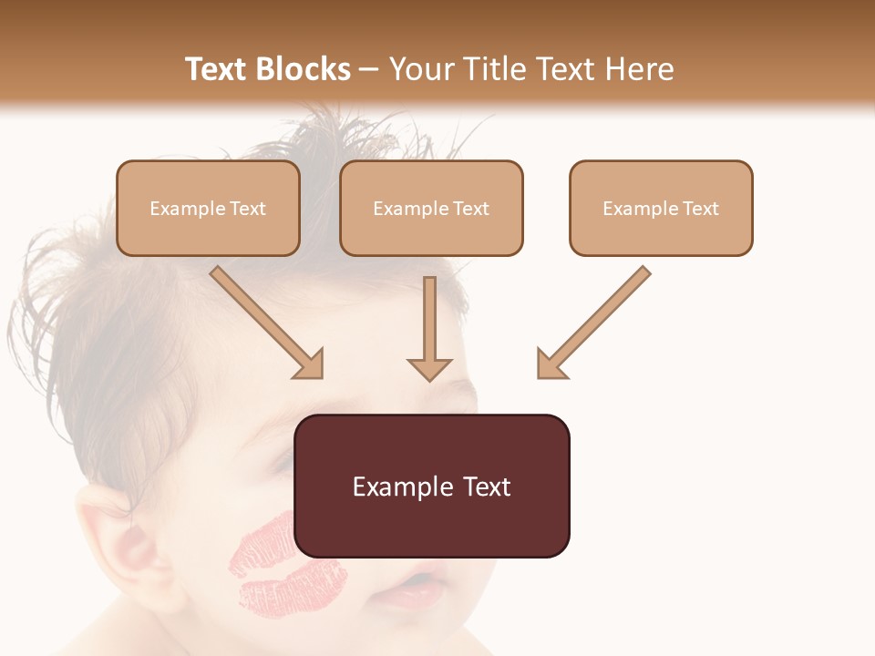 Nice Close Kiss PowerPoint Template