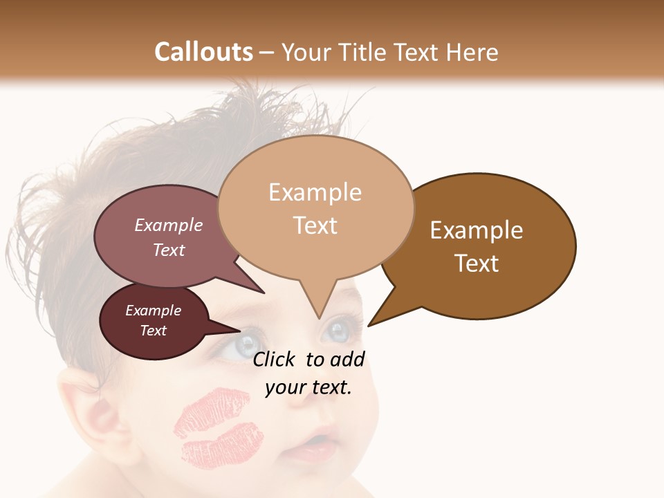 Nice Close Kiss PowerPoint Template