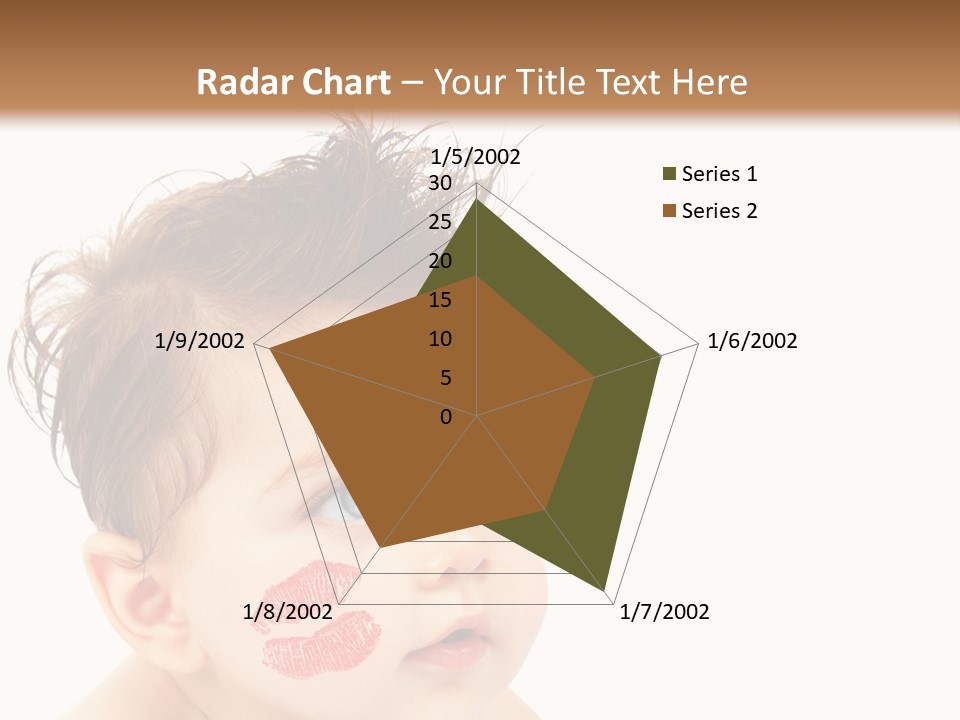 Nice Close Kiss PowerPoint Template