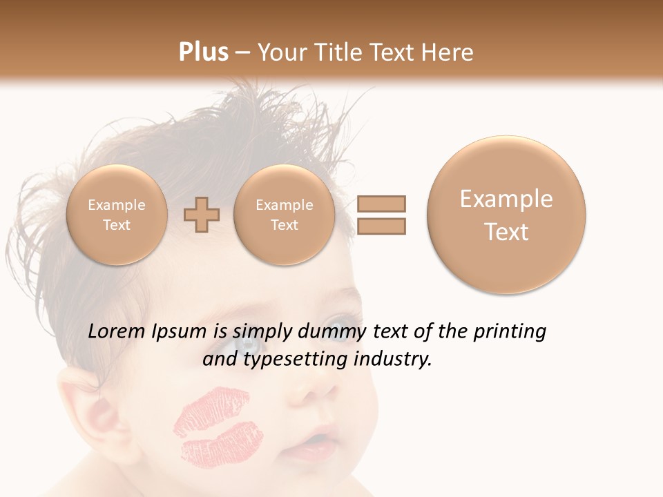 Nice Close Kiss PowerPoint Template