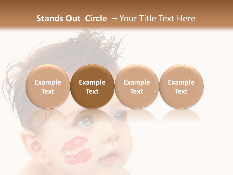 Nice Close Kiss PowerPoint Template
