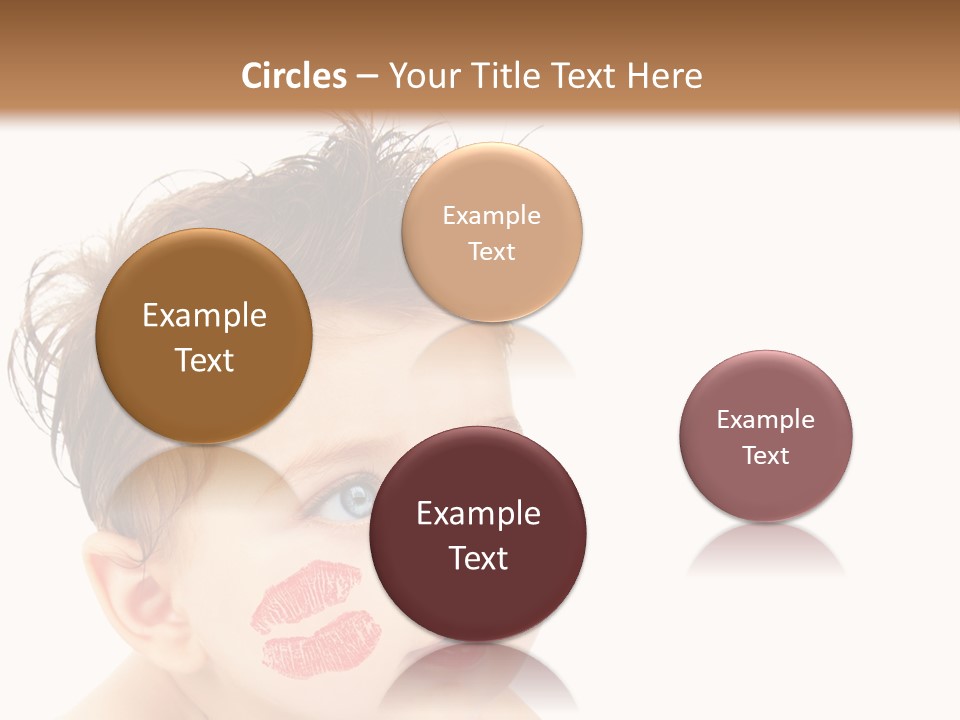 Nice Close Kiss PowerPoint Template