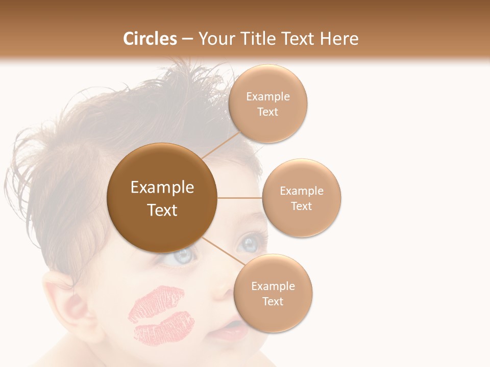 Nice Close Kiss PowerPoint Template