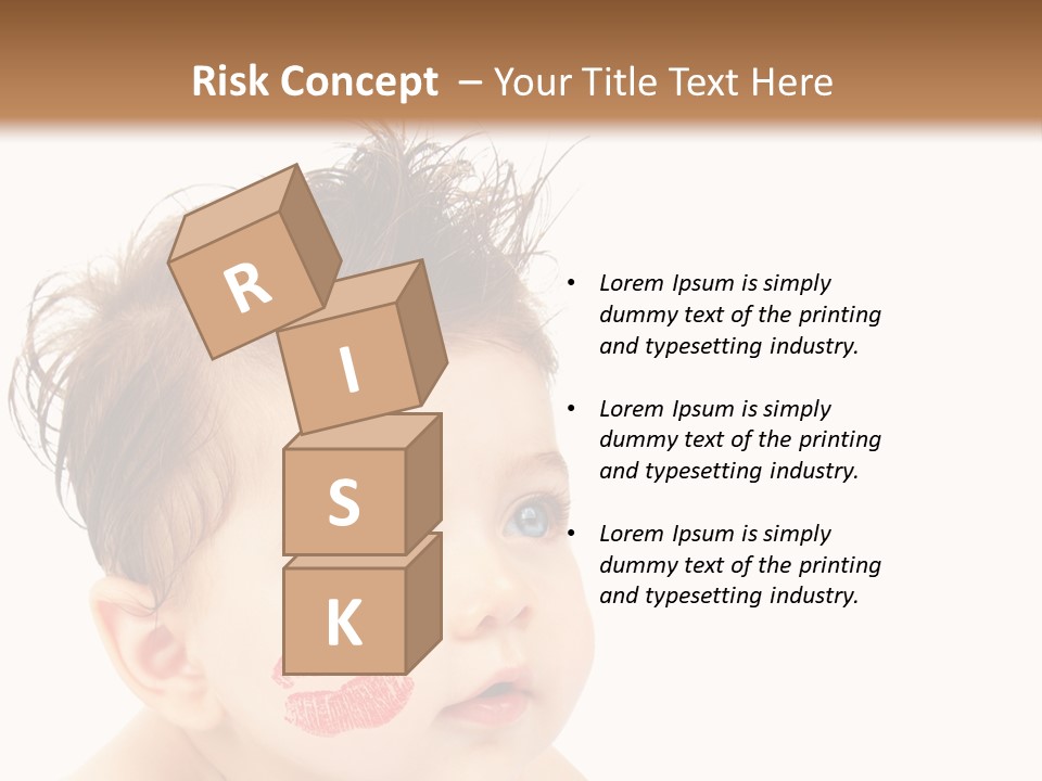 Nice Close Kiss PowerPoint Template