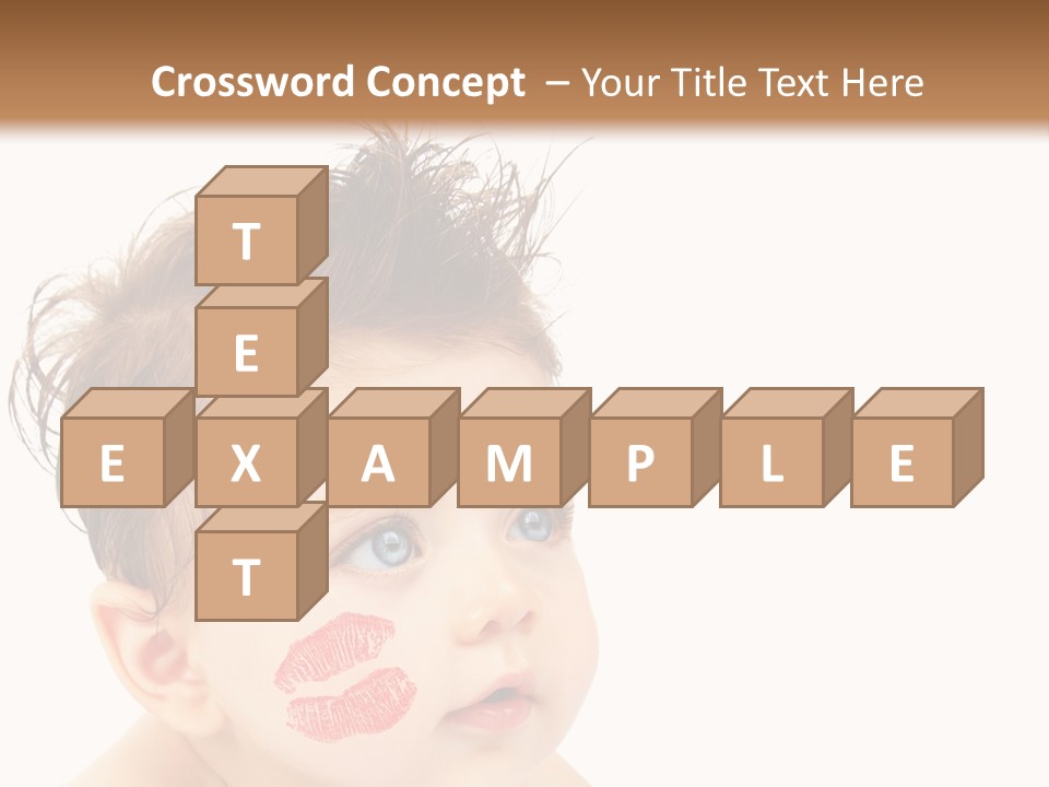 Nice Close Kiss PowerPoint Template