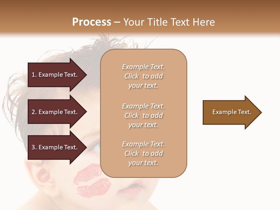 Nice Close Kiss PowerPoint Template