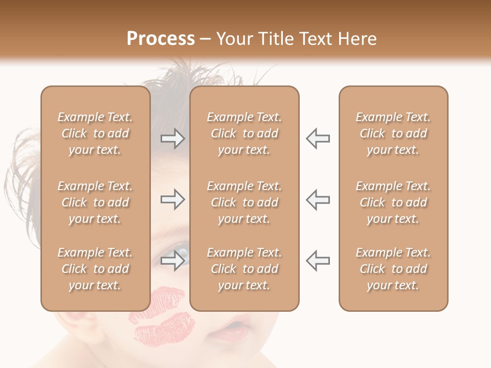 Nice Close Kiss PowerPoint Template
