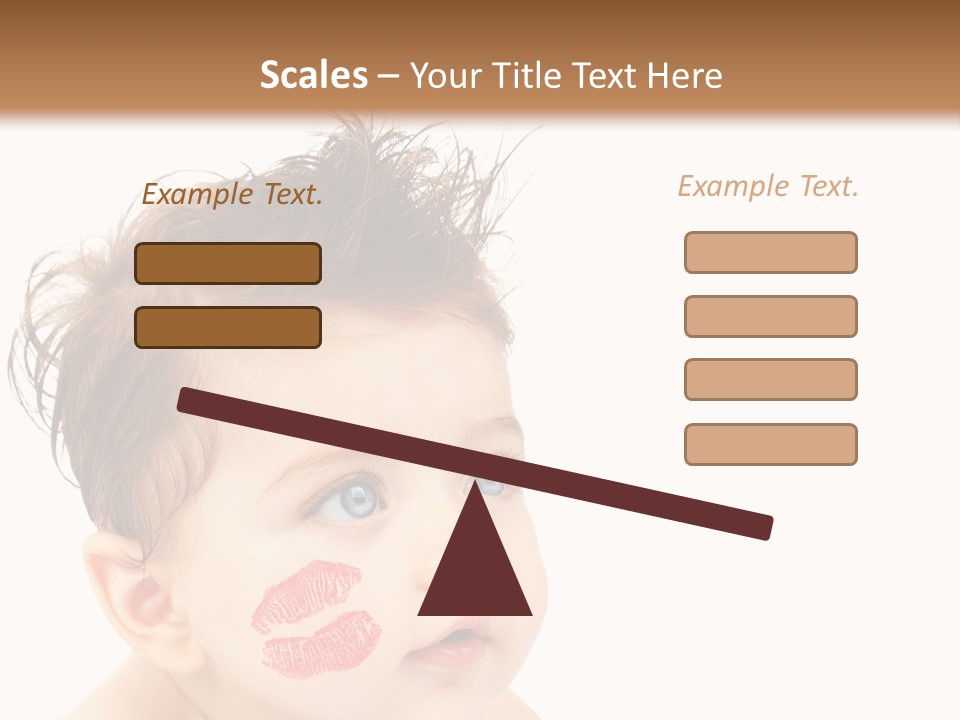 Nice Close Kiss PowerPoint Template