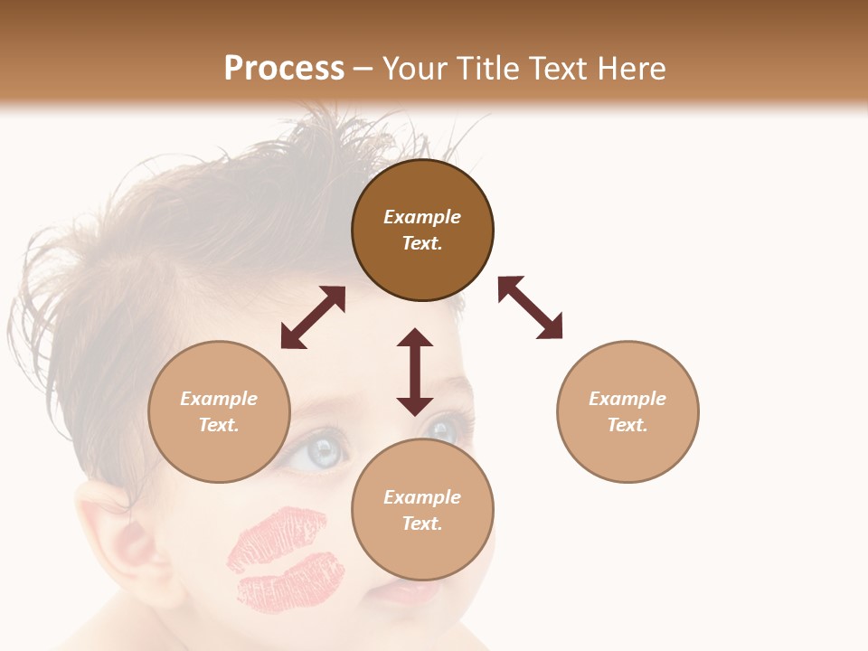 Nice Close Kiss PowerPoint Template