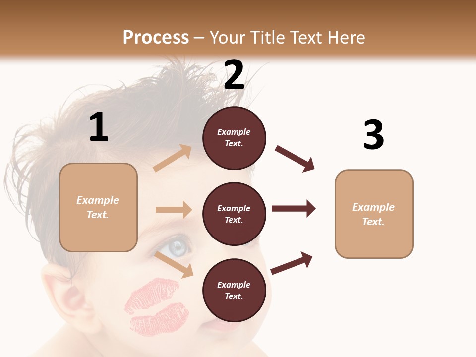 Nice Close Kiss PowerPoint Template