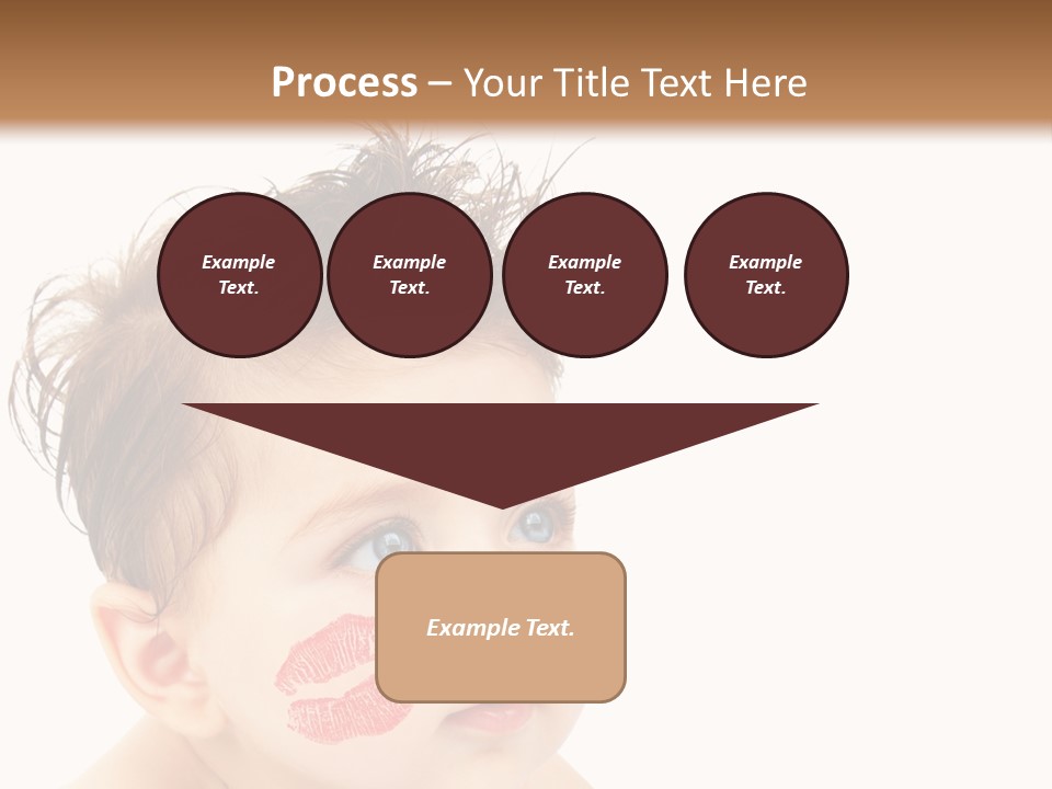 Nice Close Kiss PowerPoint Template