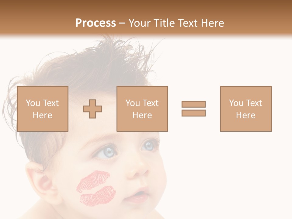 Nice Close Kiss PowerPoint Template