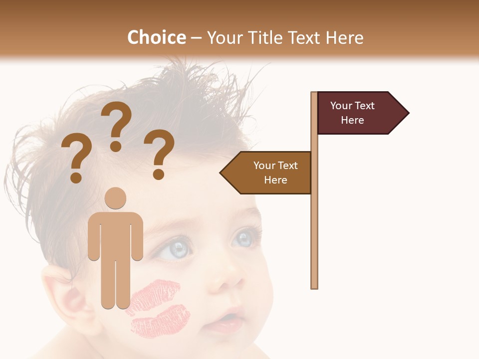 Nice Close Kiss PowerPoint Template