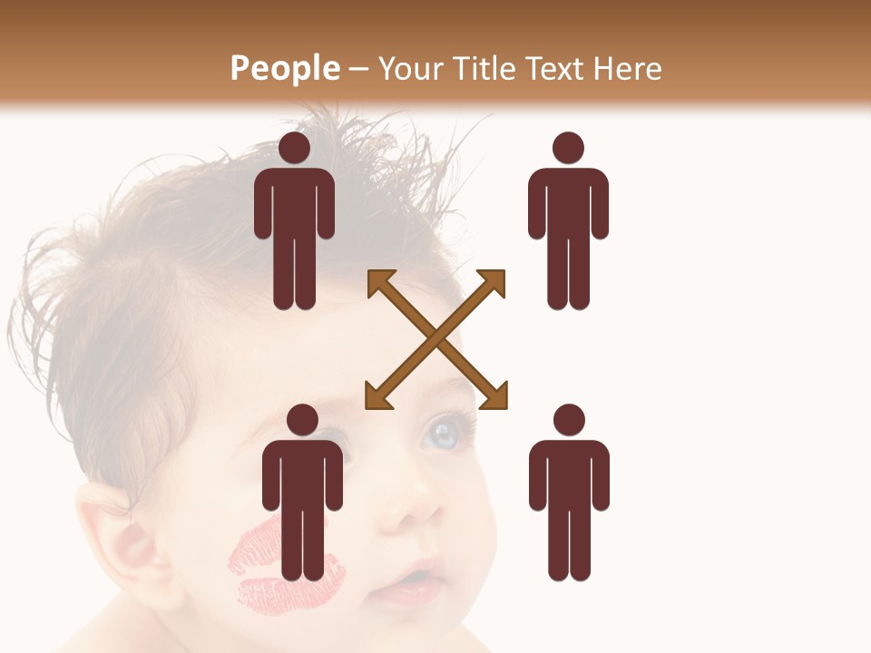 Nice Close Kiss PowerPoint Template