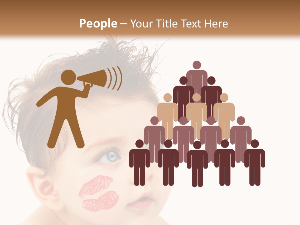Nice Close Kiss PowerPoint Template