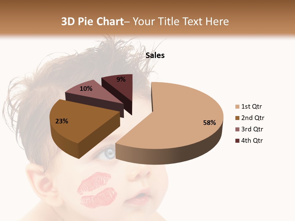 Nice Close Kiss PowerPoint Template