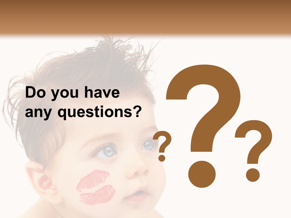 Nice Close Kiss PowerPoint Template