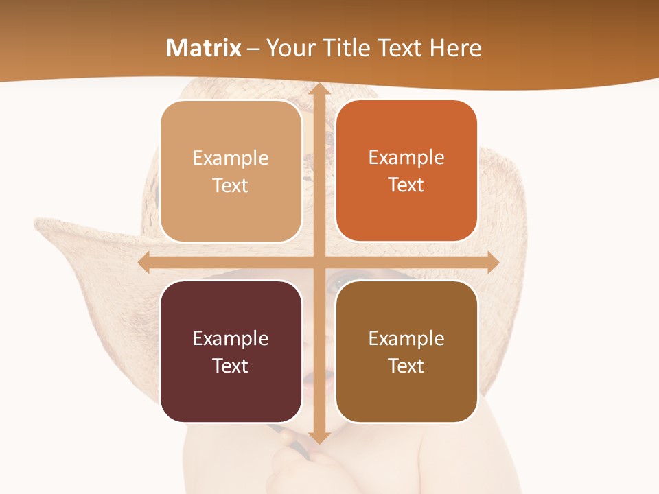 Sweet Cheerful Boy PowerPoint Template