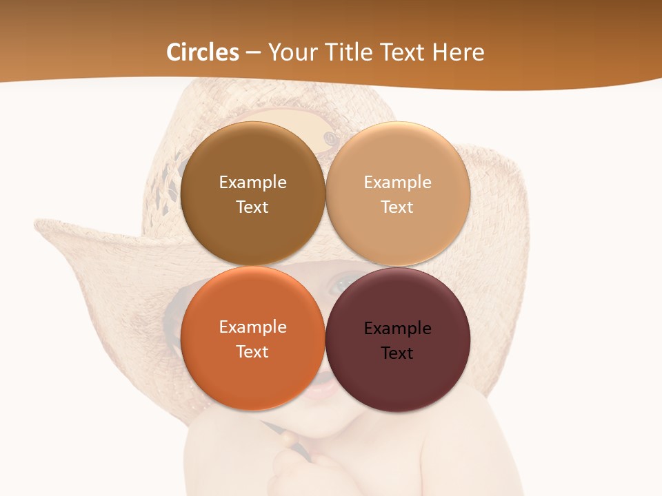 Sweet Cheerful Boy PowerPoint Template