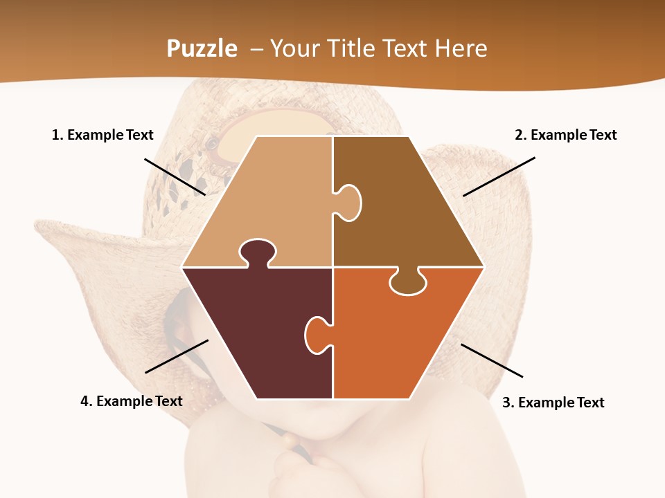 Sweet Cheerful Boy PowerPoint Template