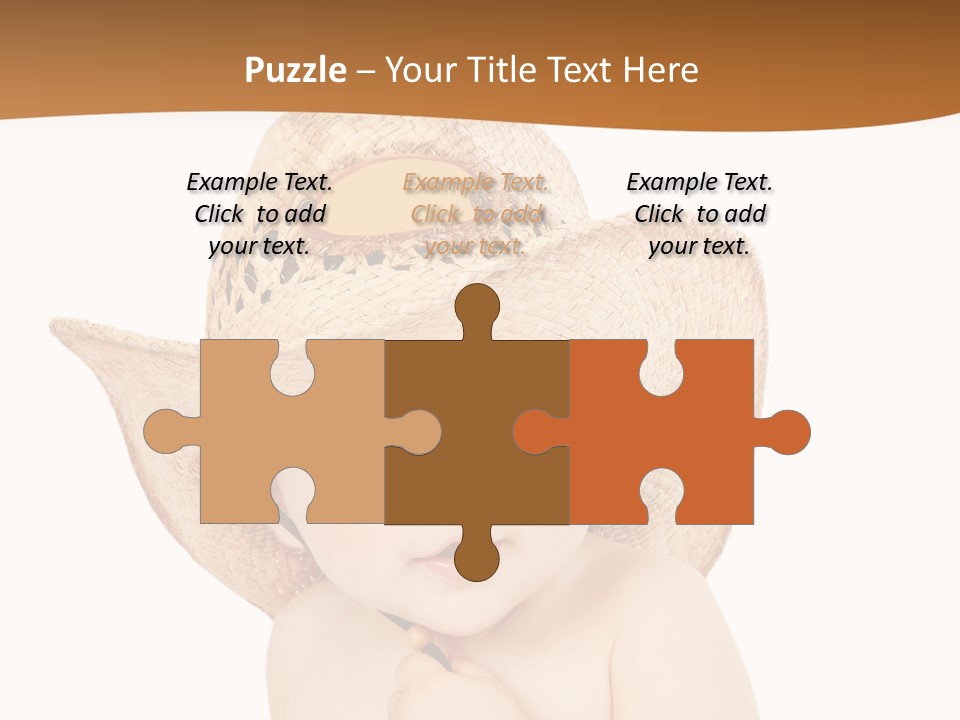 Sweet Cheerful Boy PowerPoint Template