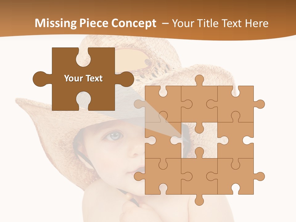 Sweet Cheerful Boy PowerPoint Template