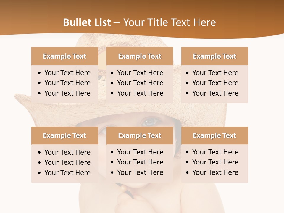 Sweet Cheerful Boy PowerPoint Template