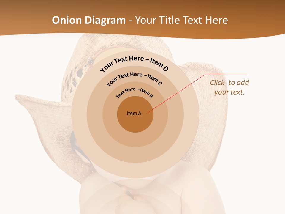 Sweet Cheerful Boy PowerPoint Template