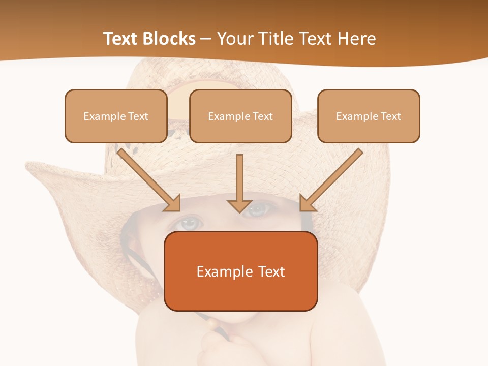 Sweet Cheerful Boy PowerPoint Template