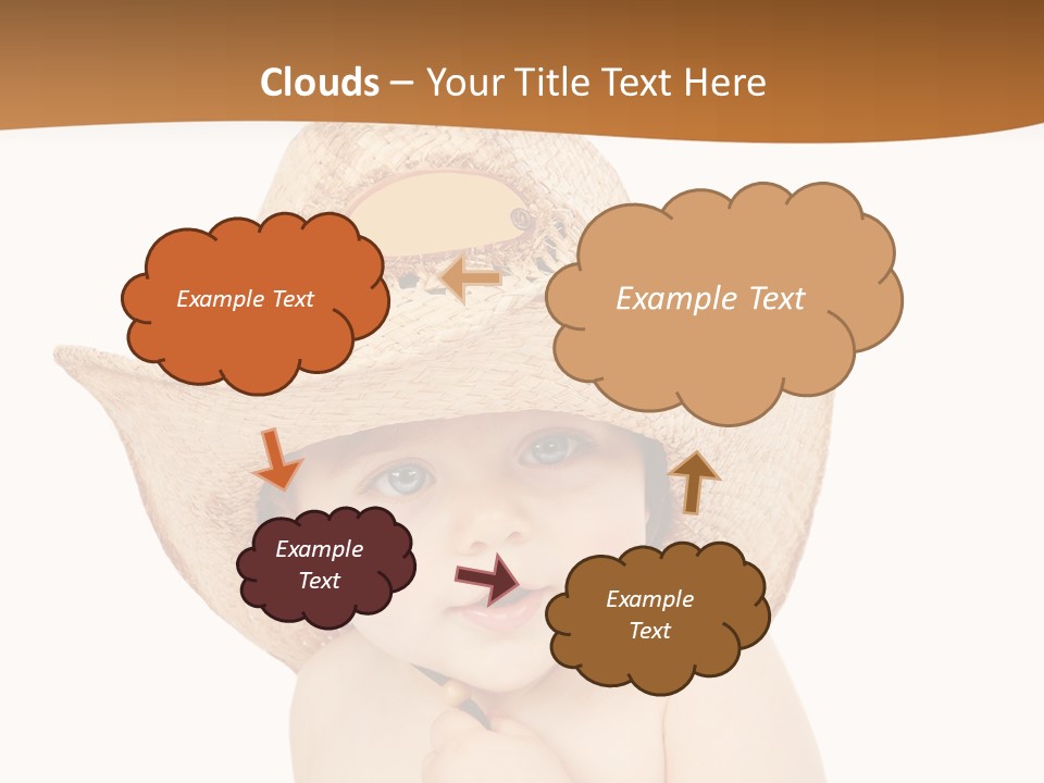 Sweet Cheerful Boy PowerPoint Template