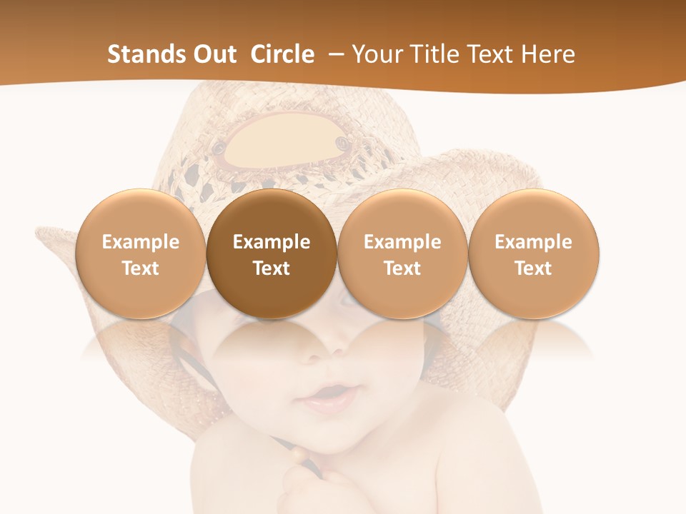 Sweet Cheerful Boy PowerPoint Template