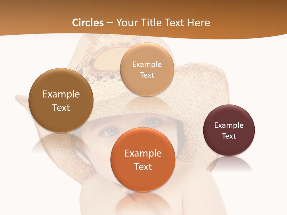 Sweet Cheerful Boy PowerPoint Template