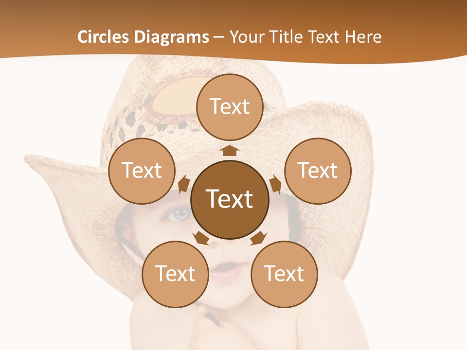 Sweet Cheerful Boy PowerPoint Template