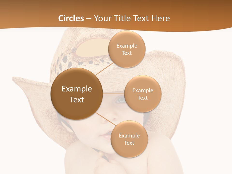 Sweet Cheerful Boy PowerPoint Template