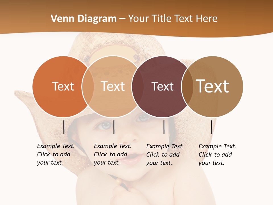 Sweet Cheerful Boy PowerPoint Template