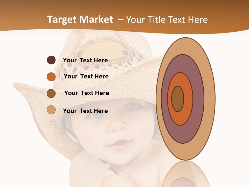 Sweet Cheerful Boy PowerPoint Template