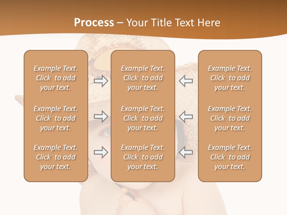 Sweet Cheerful Boy PowerPoint Template