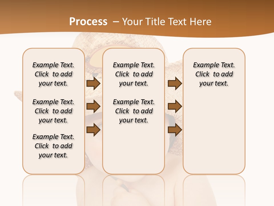 Sweet Cheerful Boy PowerPoint Template