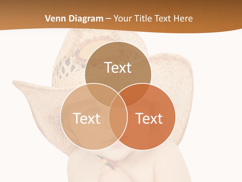 Sweet Cheerful Boy PowerPoint Template