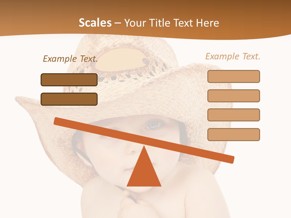 Sweet Cheerful Boy PowerPoint Template