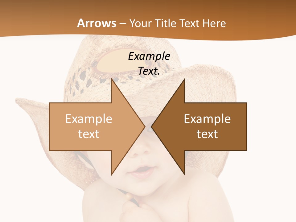 Sweet Cheerful Boy PowerPoint Template