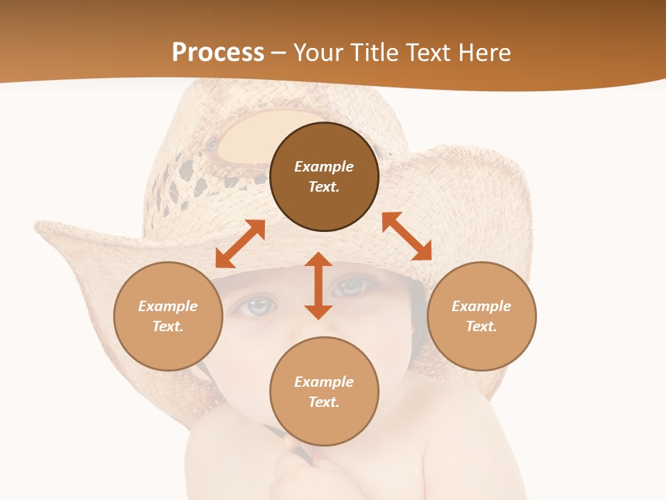 Sweet Cheerful Boy PowerPoint Template