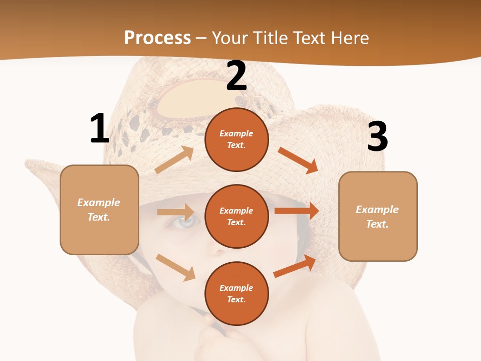 Sweet Cheerful Boy PowerPoint Template