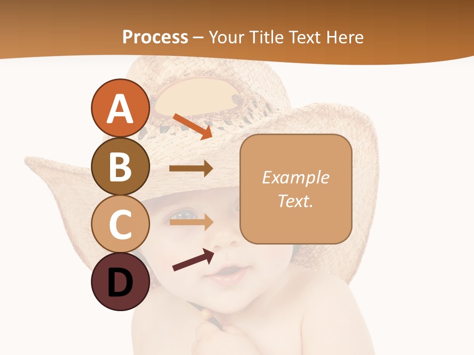 Sweet Cheerful Boy PowerPoint Template