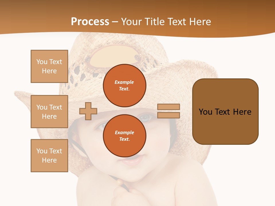 Sweet Cheerful Boy PowerPoint Template